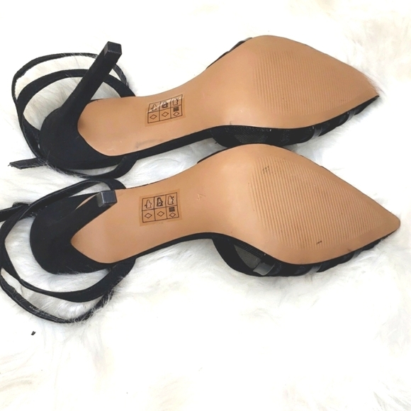ASOS DESIGN Perfection cut out stiletto heels in black NEW - Picture 12 of 15